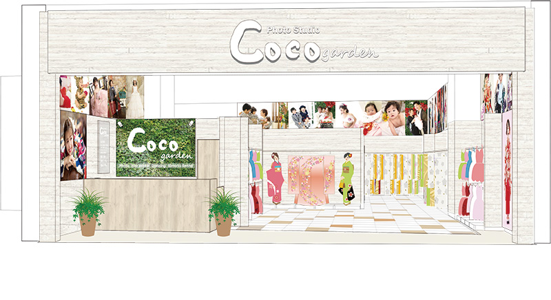 スタジオCoco イオンモール名取本店 成人式の振袖レンタル スタジオCoco イオンモール名取本店 内観