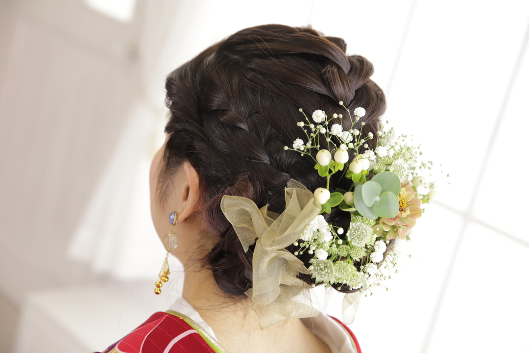 生花 ブリザーブドフラワー 造花 たくさんの髪飾りからお気に入りを見つけてください